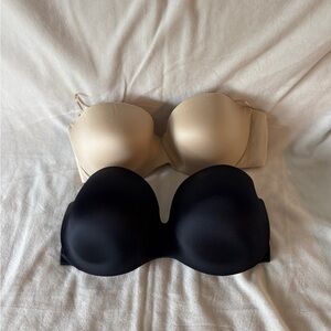Maidenform Black and Tan T-Shirt Bras Intimates